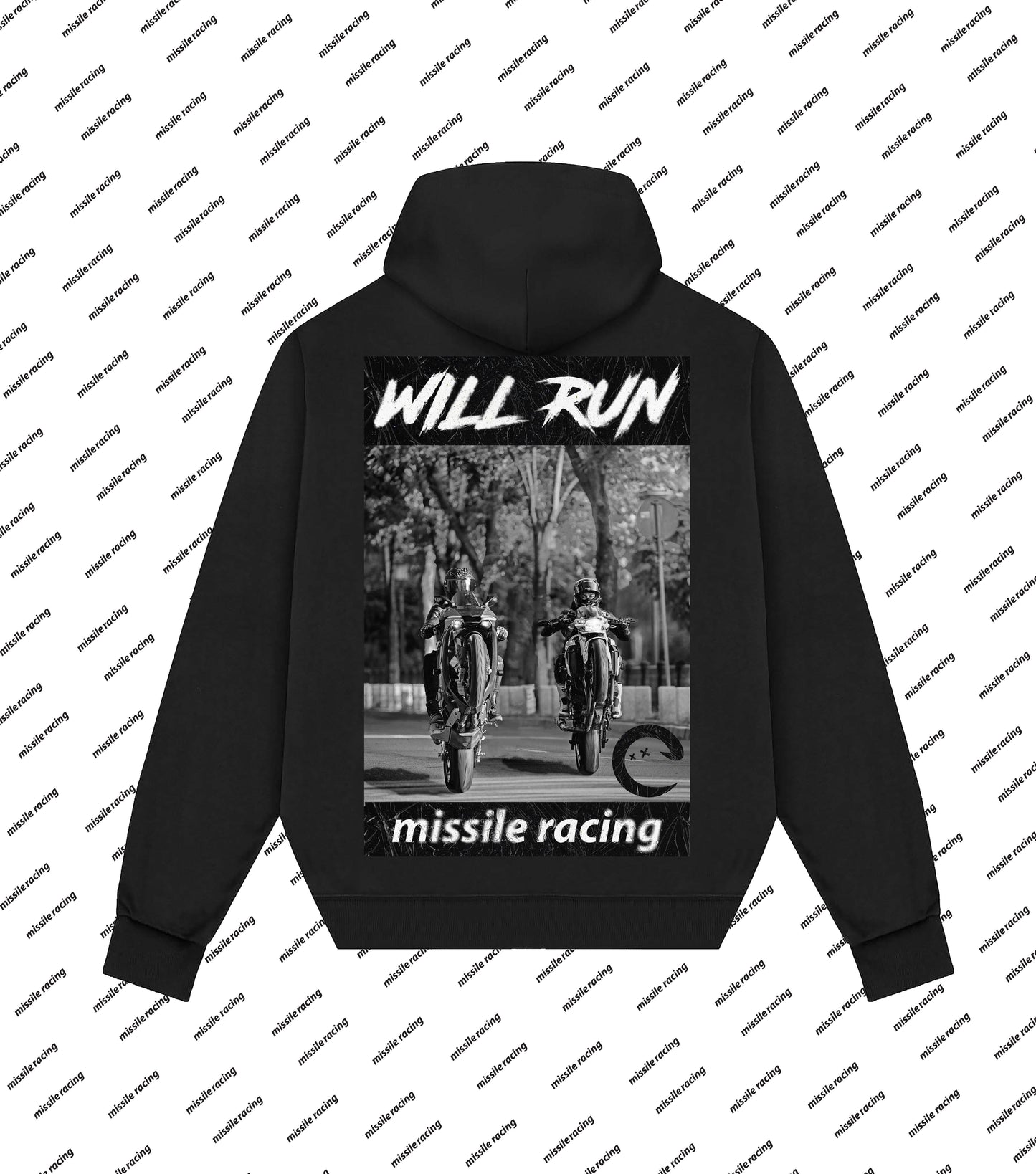 "WILL RUN" WINTER EDITION HOODIE